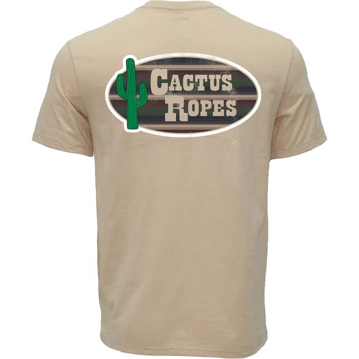 The Cactus Ropes T-Shirt by Hooey in Tan