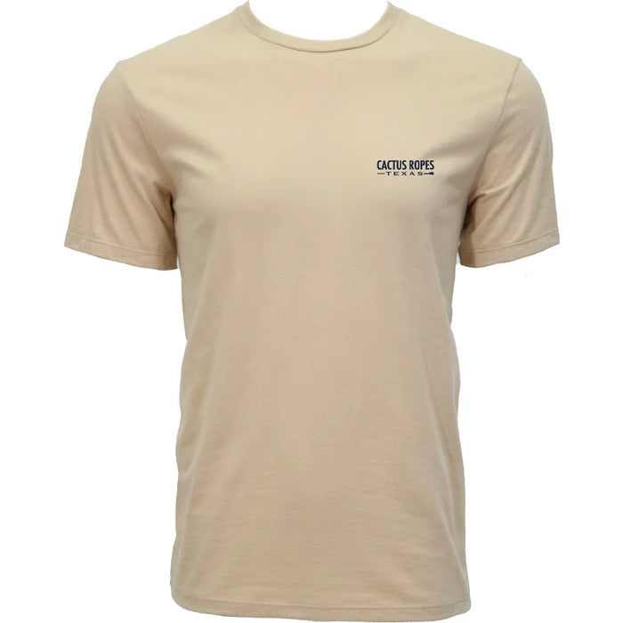 The Cactus Ropes T-Shirt by Hooey in Tan