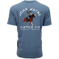 The John Wayne Cattle Co. T-Shirt by Hooey in Denim