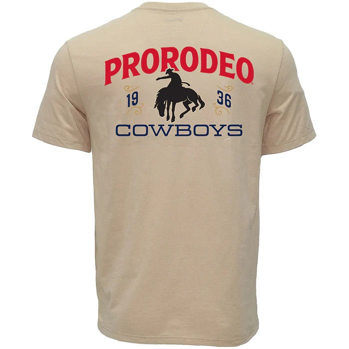 The PRCA T Shirt by Hooey in Tan