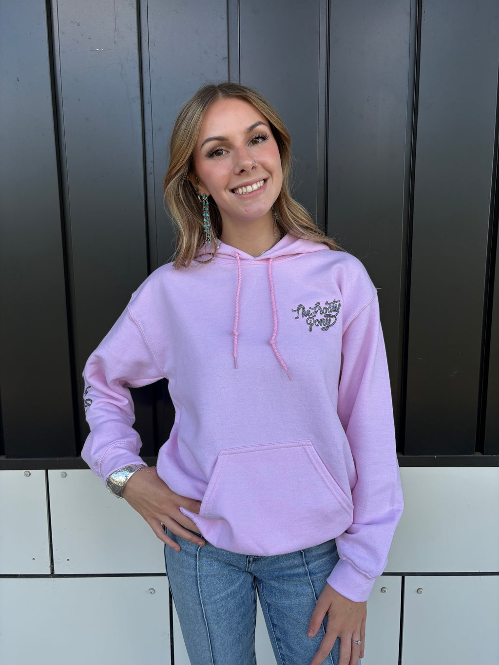 The Frosty Pony Hoodie in Pinkalicious Paradise