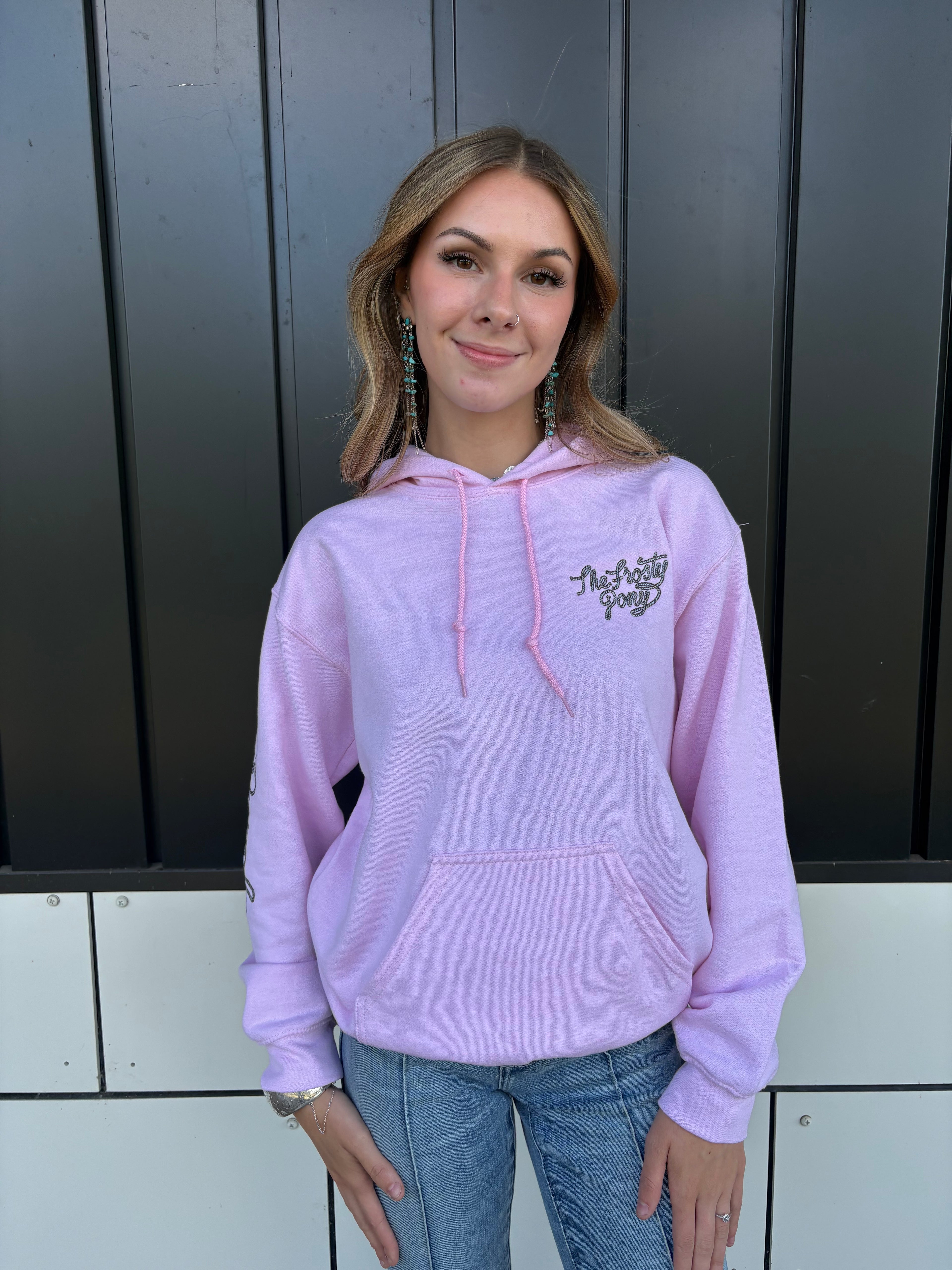 The Frosty Pony Hoodie in Pinkalicious Paradise