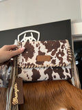 The Dairy Delight Next Gen Purse in Coffee by Wrangler