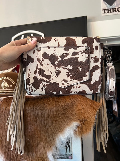 The Dairy Delight Next Gen Purse in Coffee by Wrangler