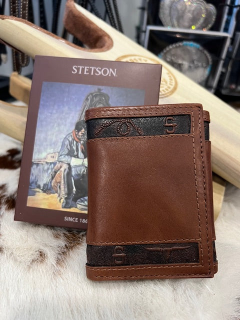 The Big N' Rich Trifold Wallet By Stetson