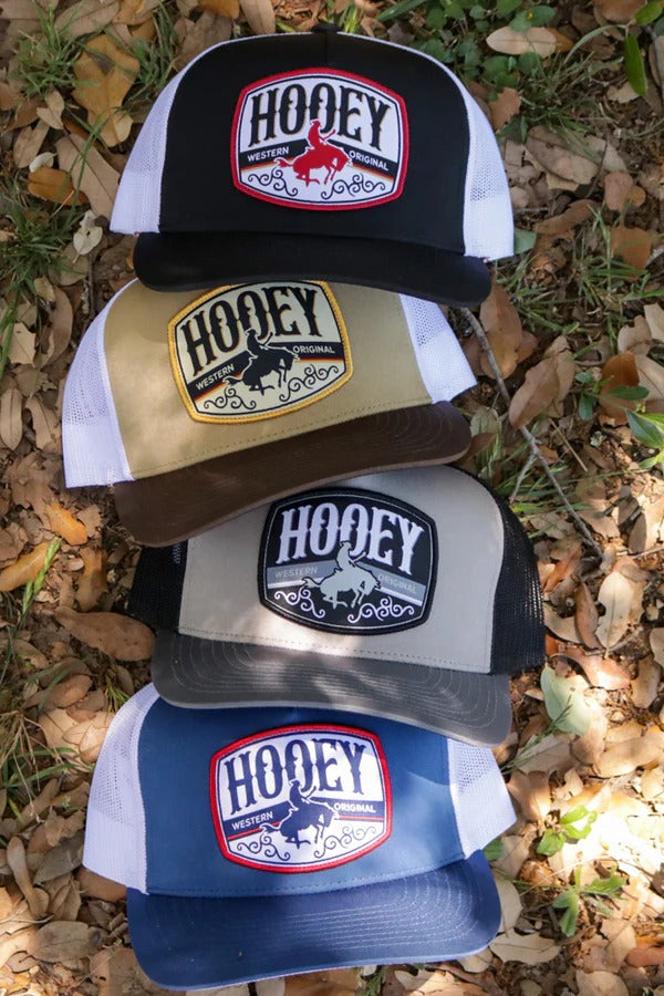 The Bronc Buster Hat by Hooey in Brown/Tan/Wht