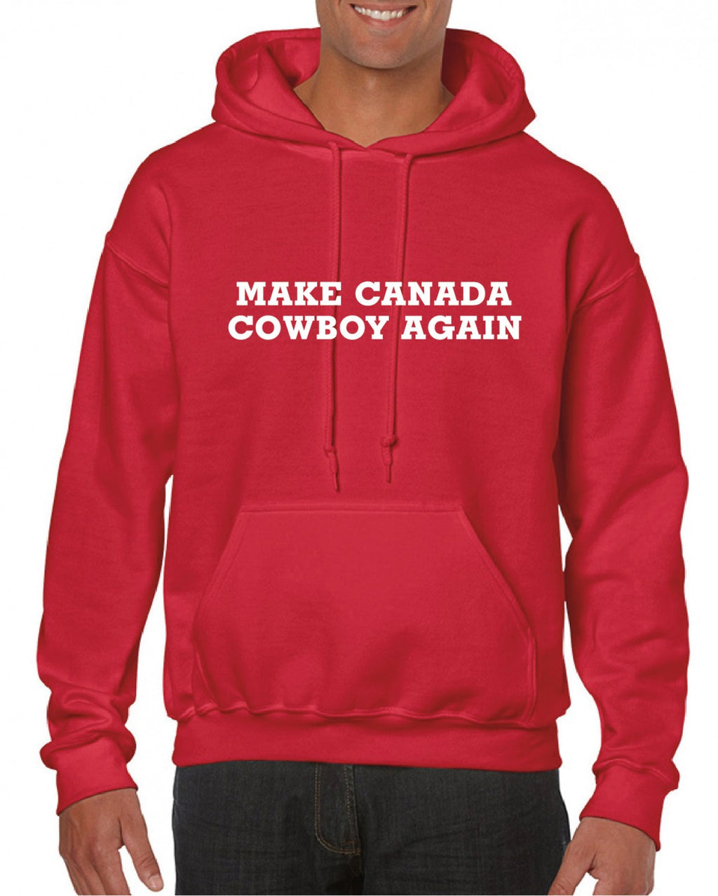 Make Canada Cowboy Again (MCCA) Hoodie - Canuck Red
