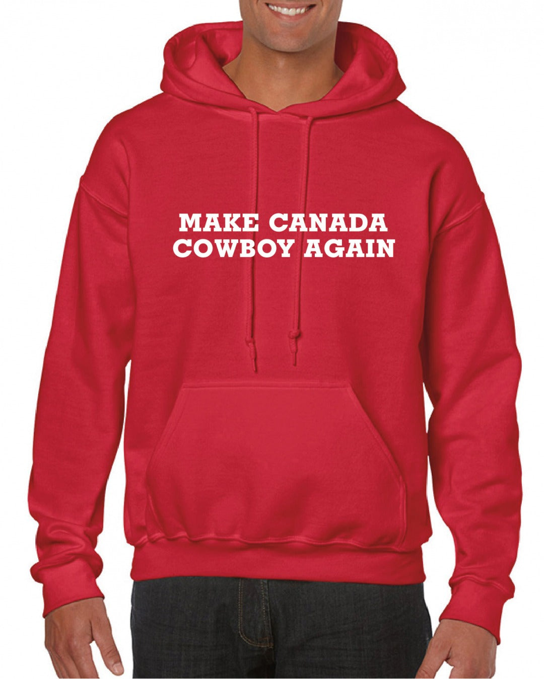 Make Canada Cowboy Again (MCCA) Hoodie - Canuck Red
