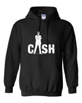 Fulsom Prison Johnny CASH Hoodie by TFP - Black
