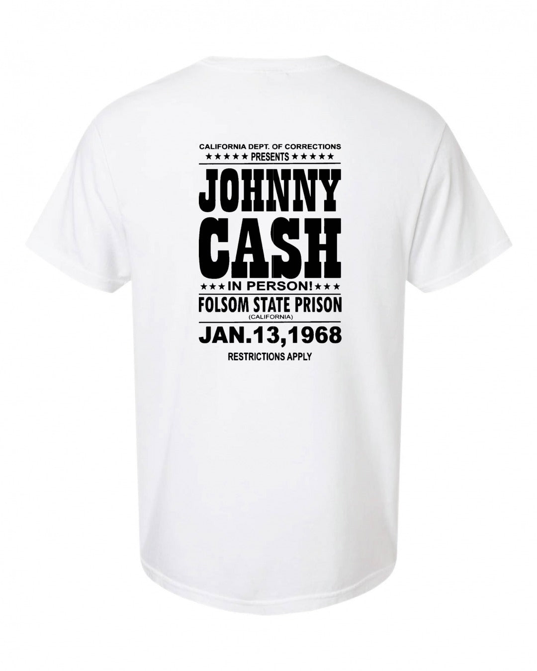 The Fulsom Prison Johnny CASH Tee by TFP