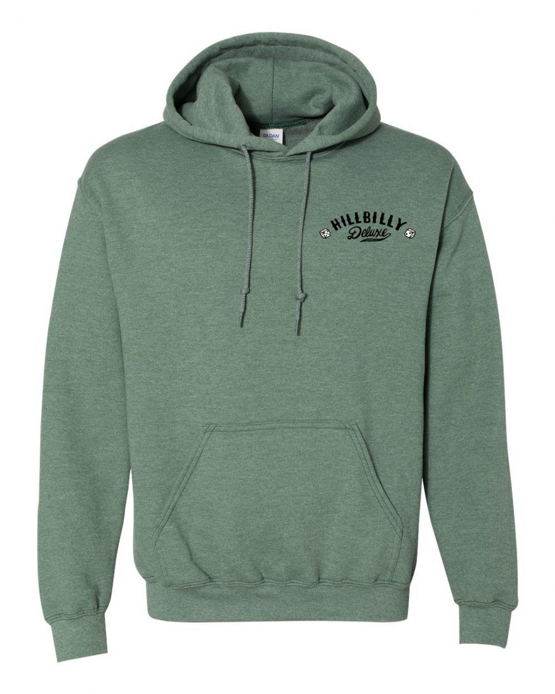 The Original Hillbilly Deluxe Hoodie Next Gen - Chevy in Forest Green