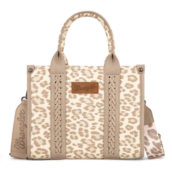 The Cat's Meow Mini Tote Purse by Wrangler - Tan