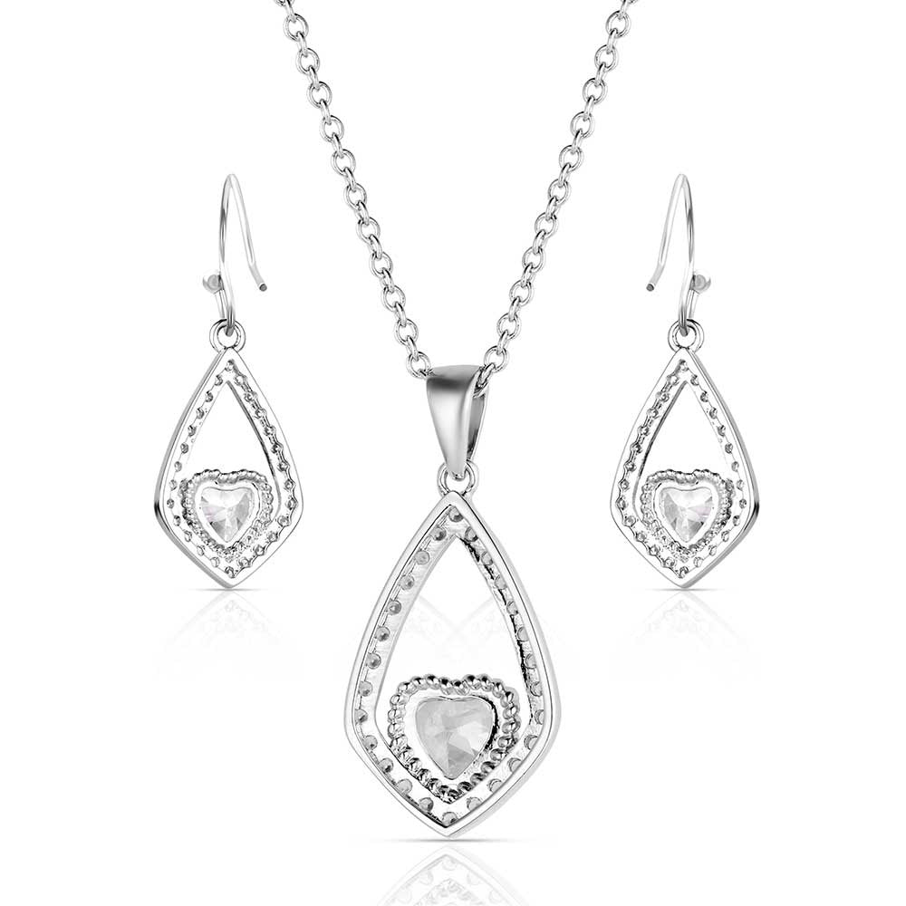 Hearts on a Swing Jewelry Set by Montana Silversmiths
