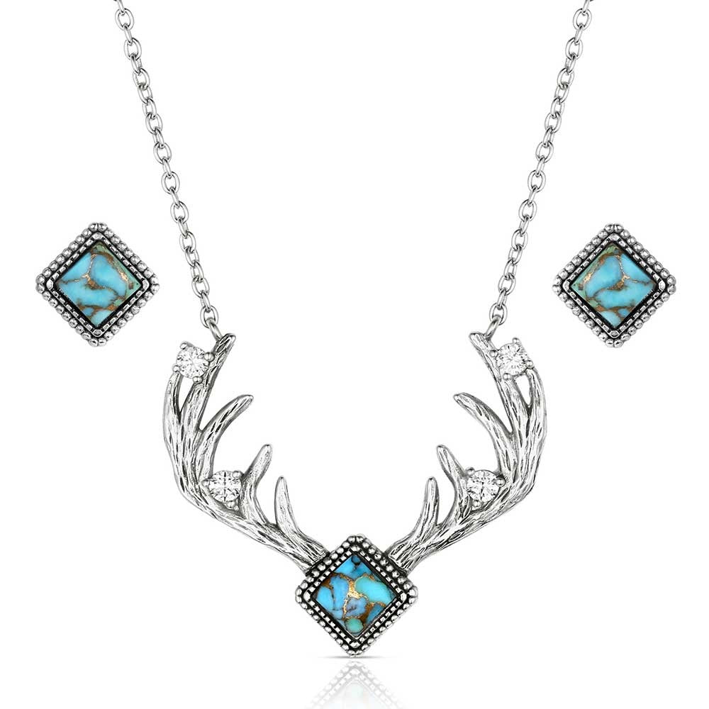 The Natural Beauty Turquoise Jewelry Set by Montana Silversmiths