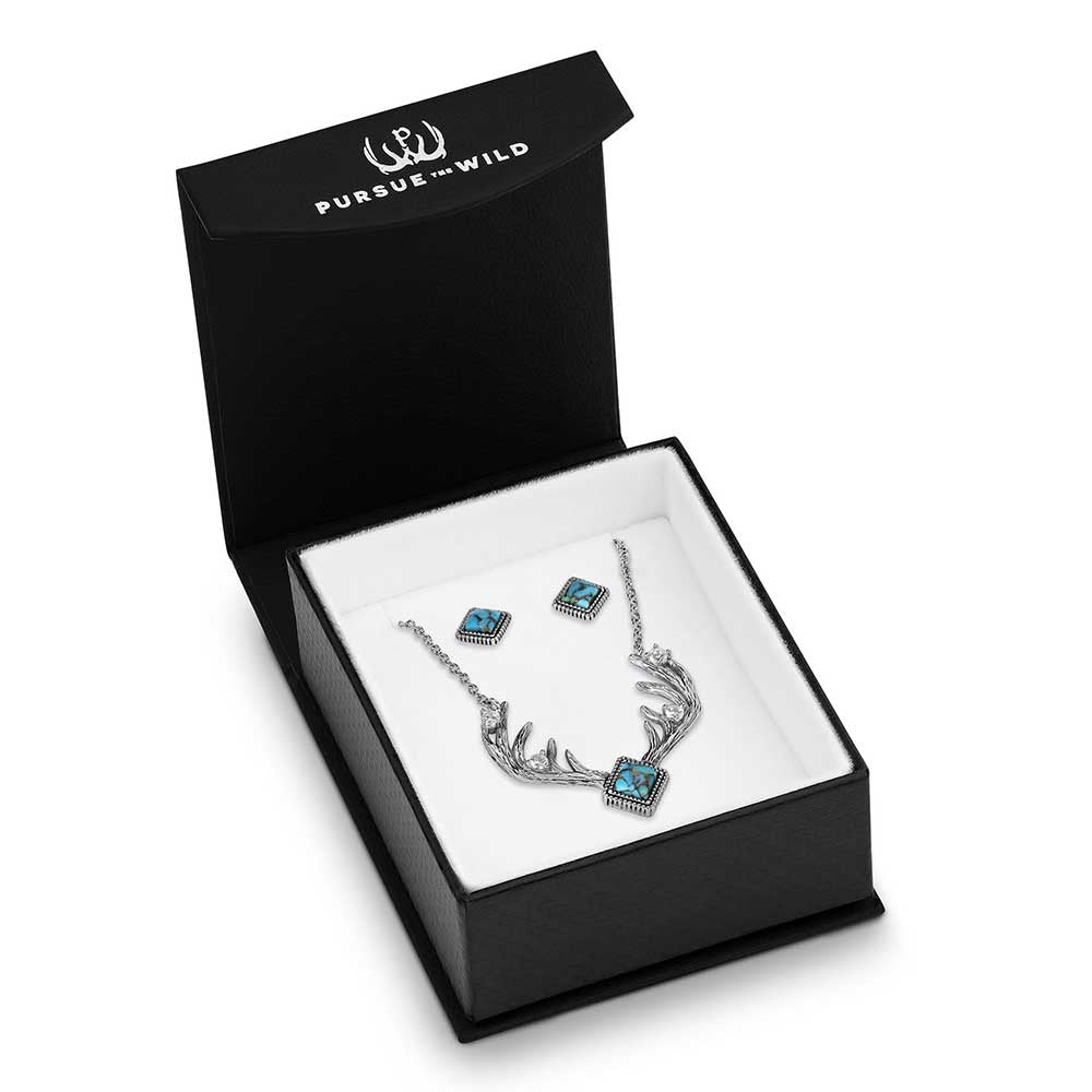 The Natural Beauty Turquoise Jewelry Set by Montana Silversmiths