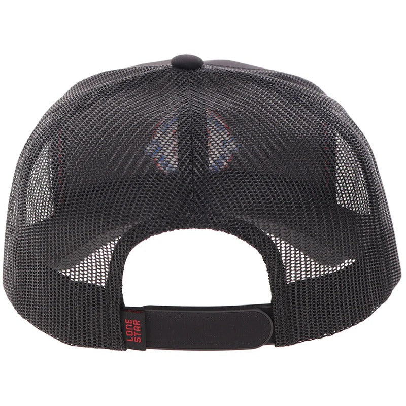 The Neon Light Lone Star Hat by Hooey in Black