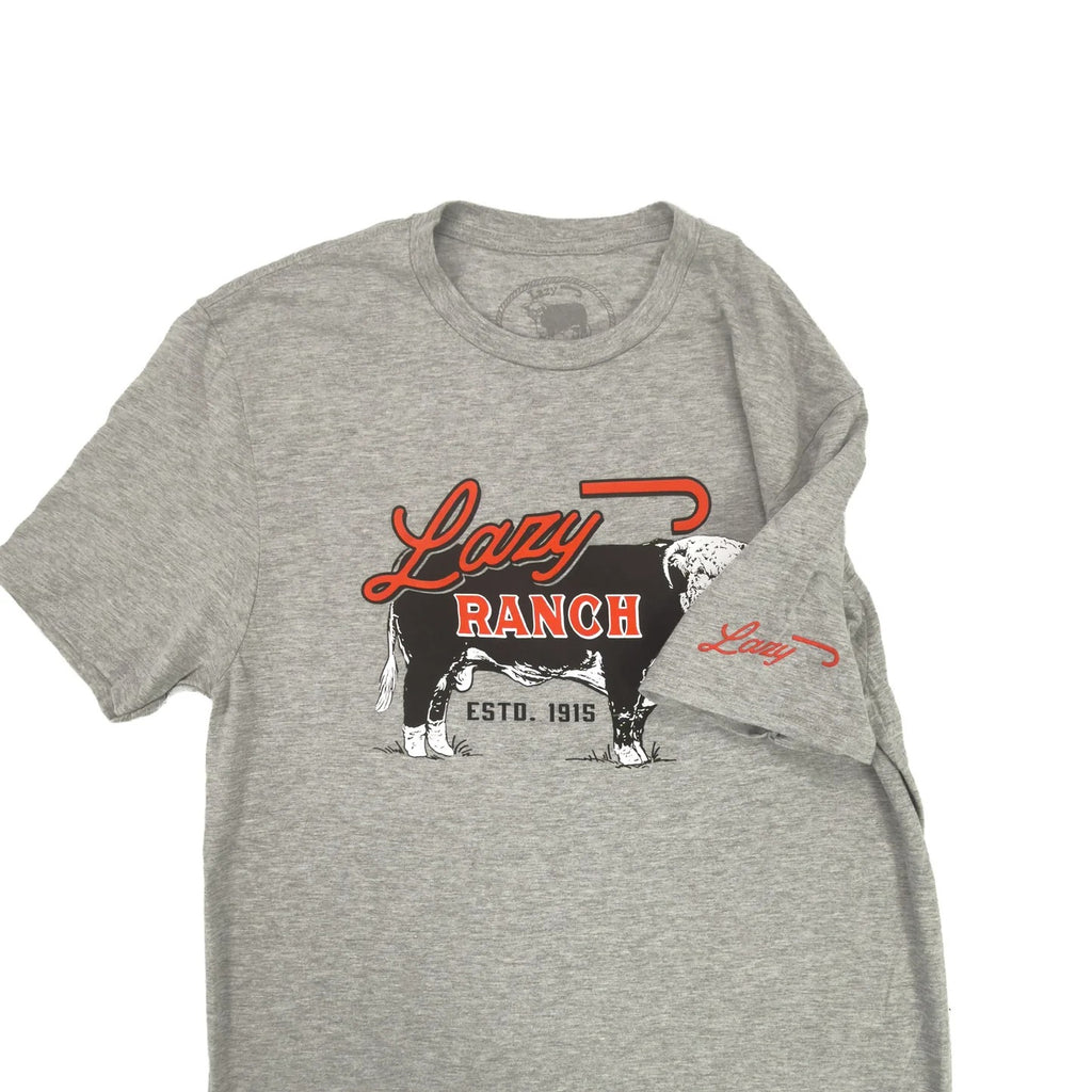 The Beefmaker T-Shirt in Grey by Lazy J Ranch