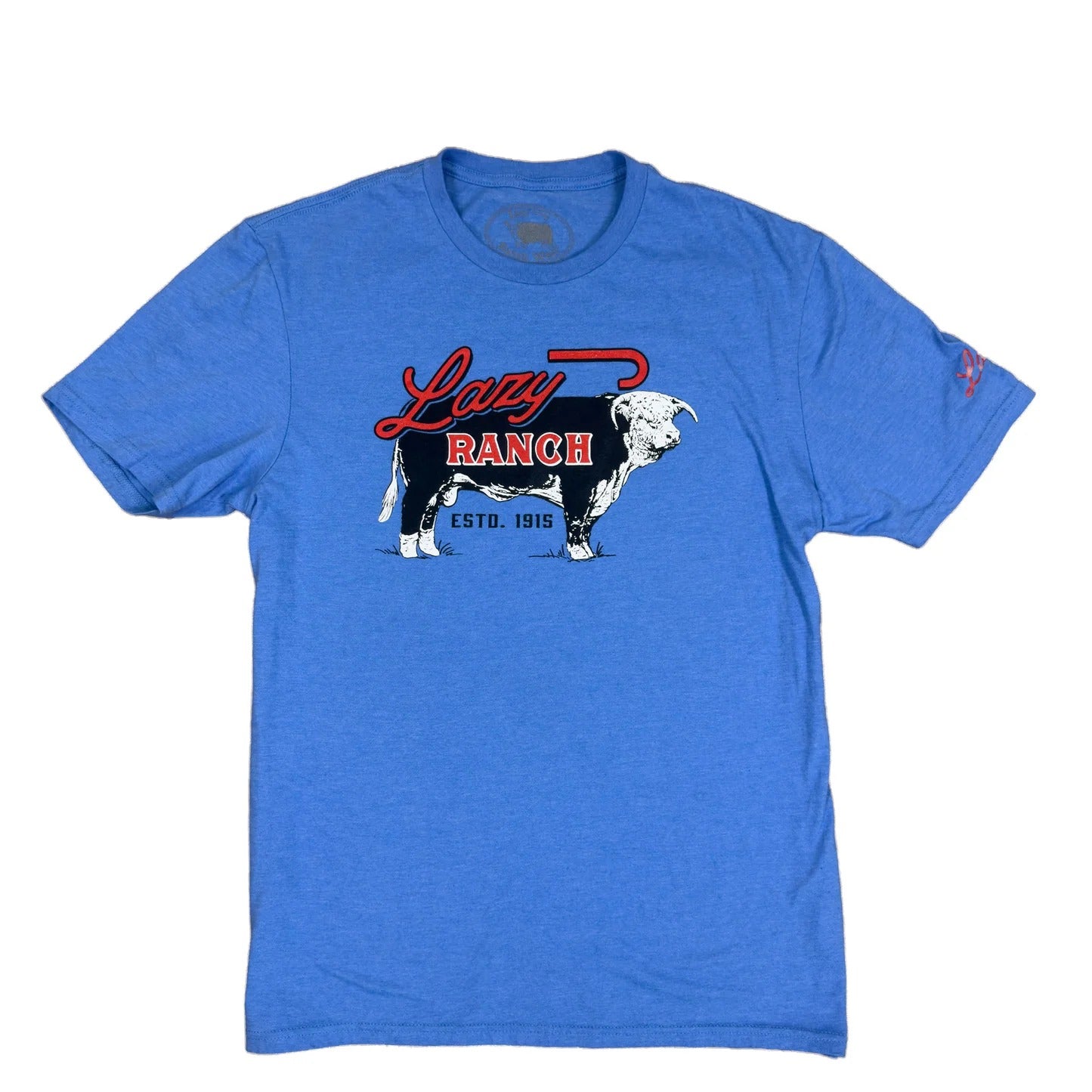 The Beefmaker T-Shirt in Blue by Lazy J Ranch