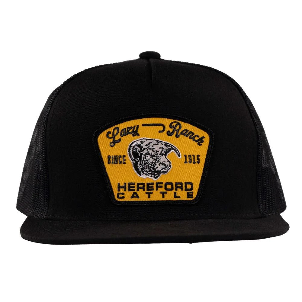 The Hot Shot Hat in Blk/Gold by Lazy J Ranch