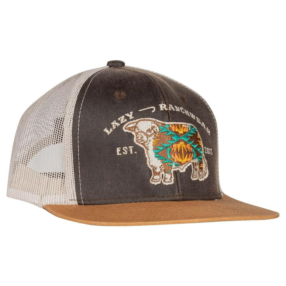 The Apache Bull Trucker Cap by Lazy J Ranch