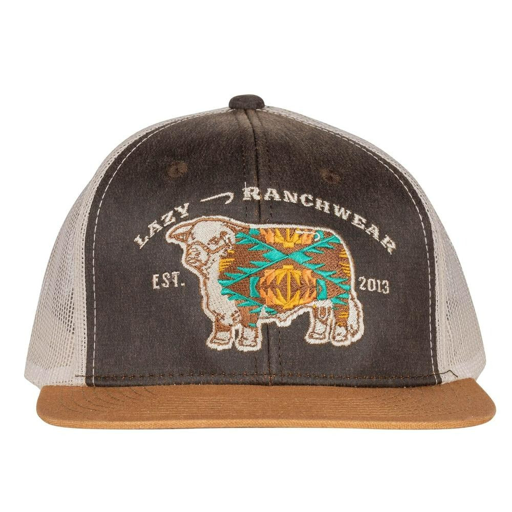 The Apache Bull Trucker Cap by Lazy J Ranch