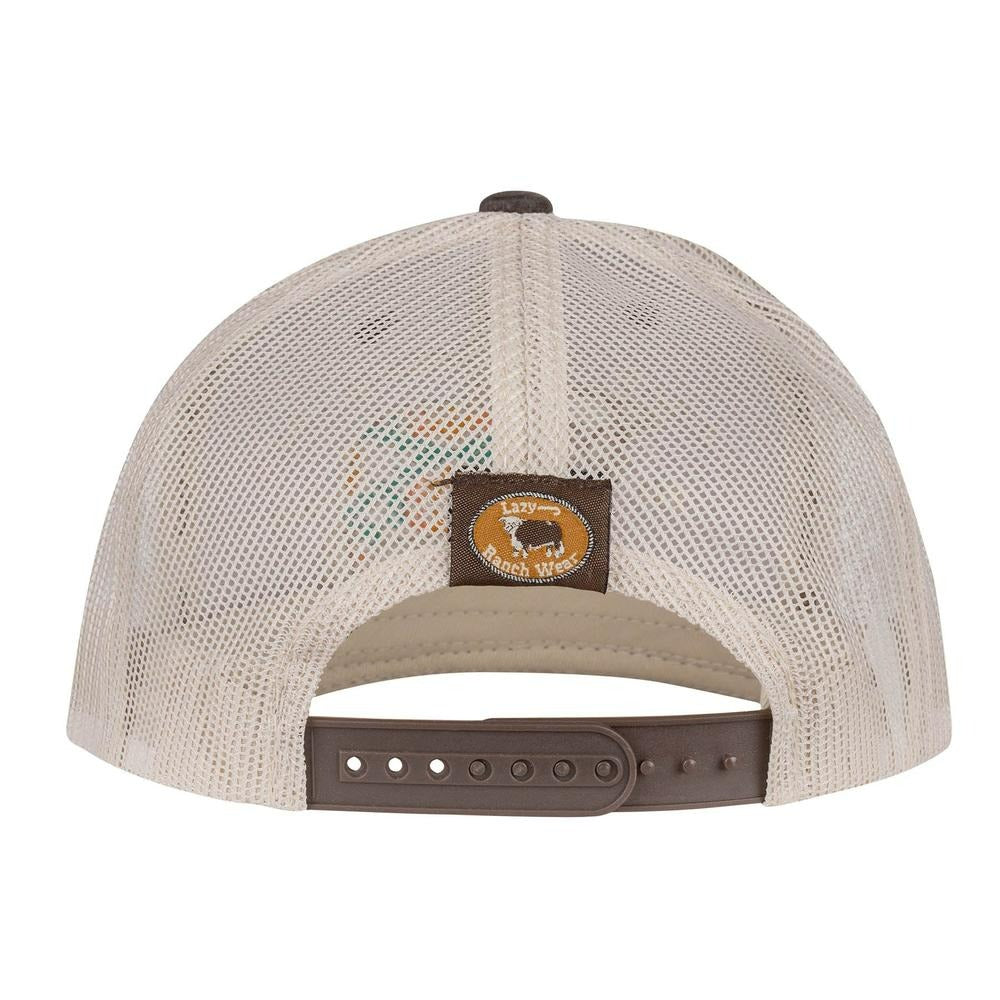 The Apache Bull Trucker Cap by Lazy J Ranch