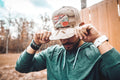 The Camo Show Time Trucker Cap by Lazy J Ranch