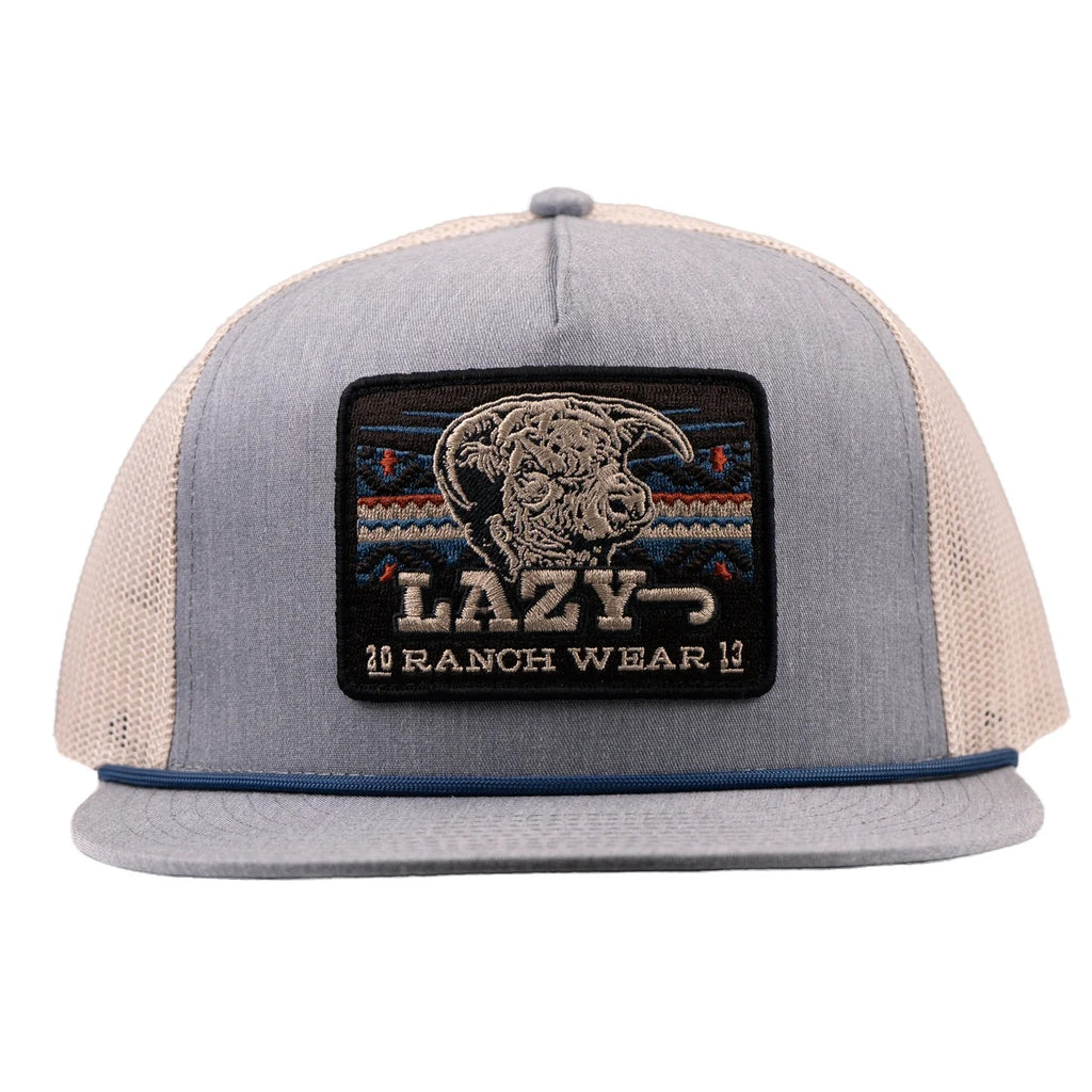 The Aztec Cattle Trucker Cap by Lazy J Ranch