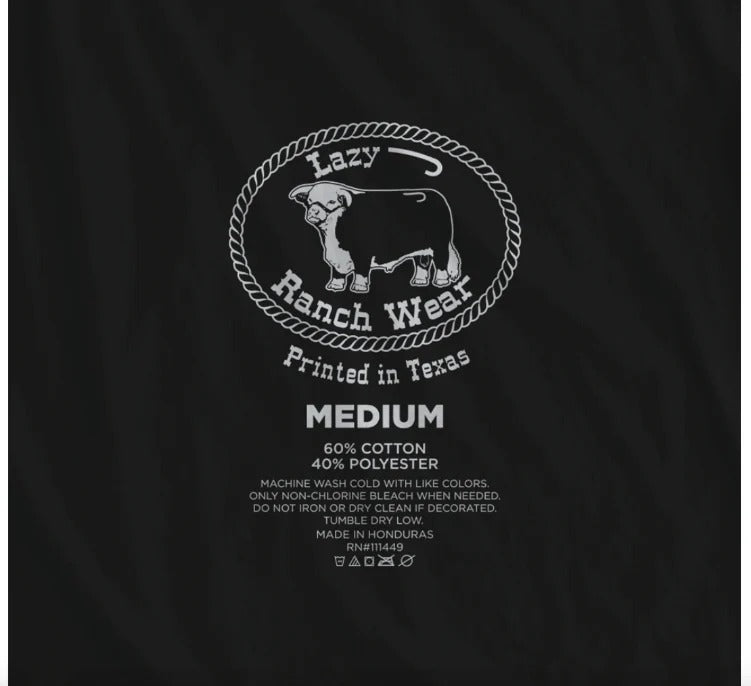 The Legado T-Shirt in Black by Lazy J Ranch