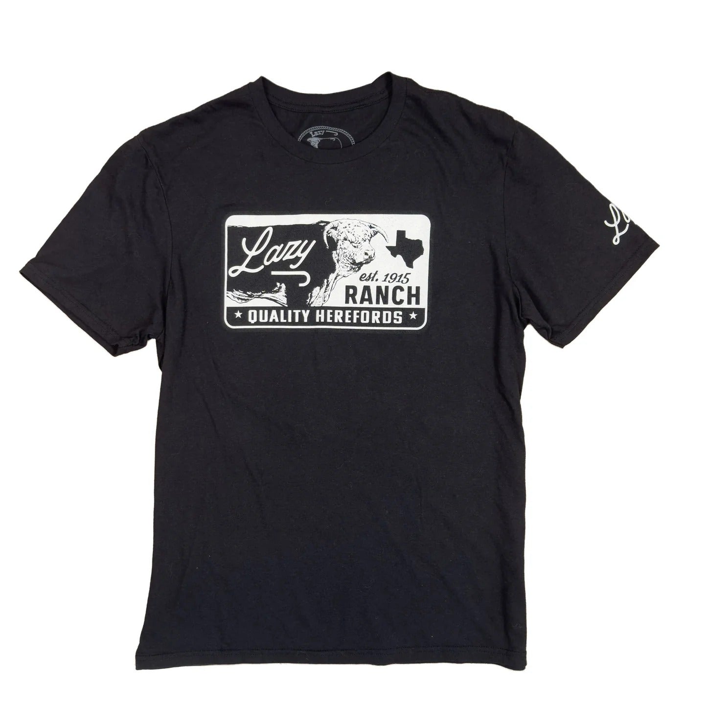 The Legado T-Shirt in Black by Lazy J Ranch
