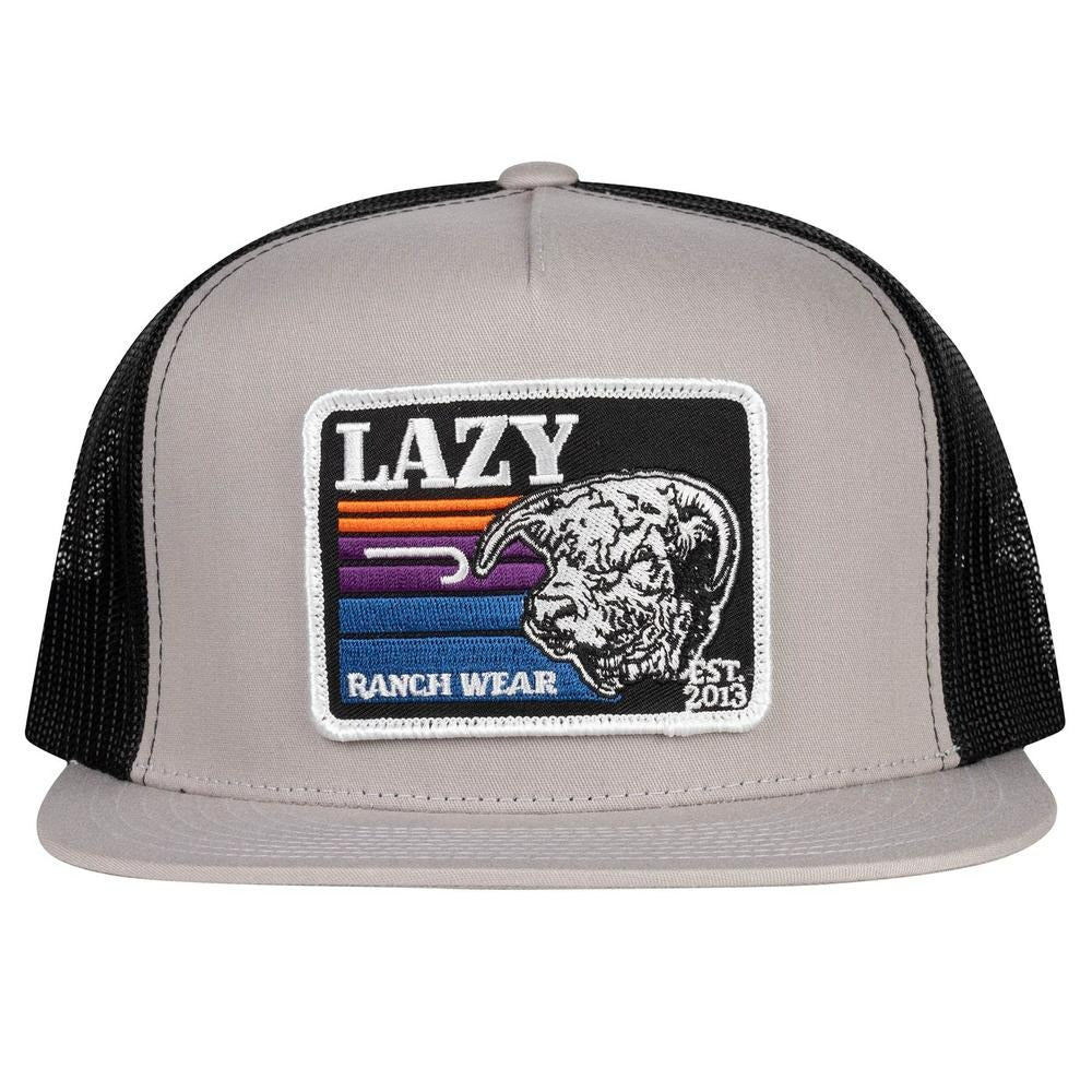 The Sunset Retro Trucker Cap by Lazy J Ranch