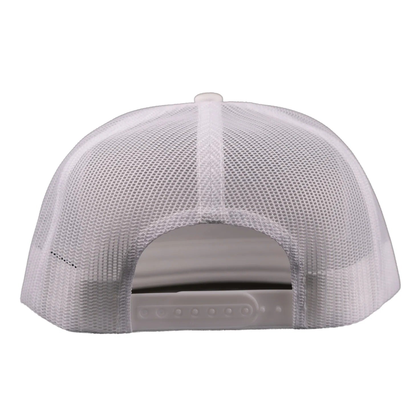 The White Camo Shafter Trucker Cap by Lazy J Ranch