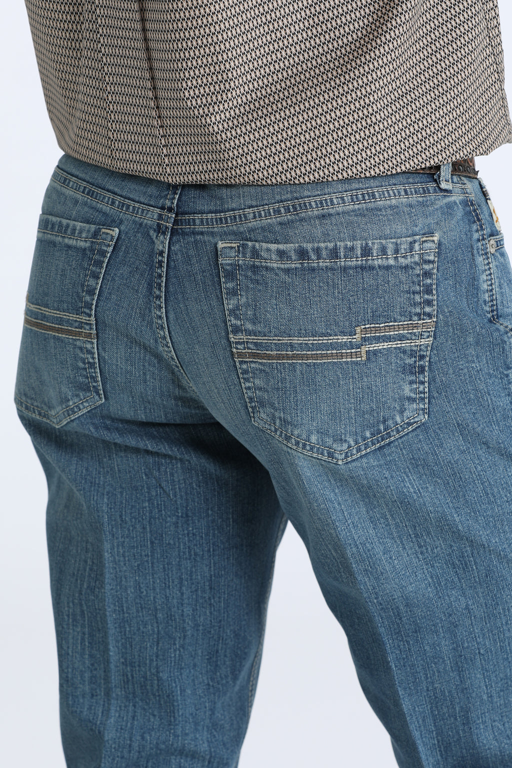 The Jesse James Jeans by Cinch in Medium Stone
