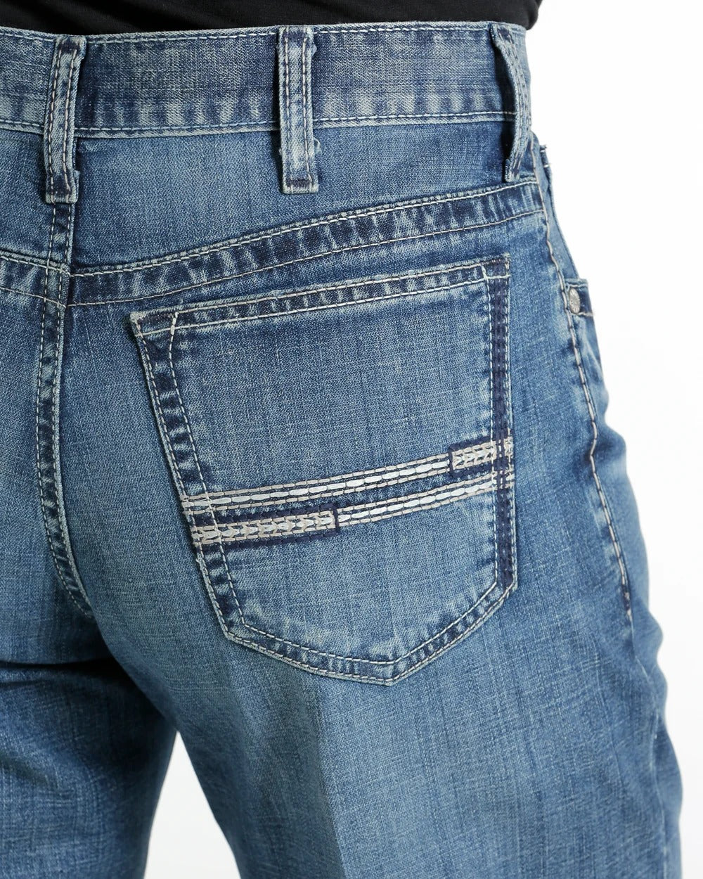 Cinch 045 Performance White Label Jeans in Medium Stone
