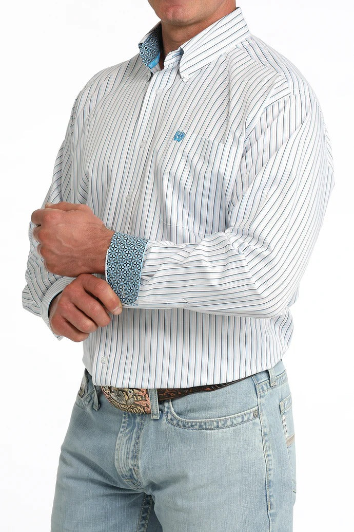 The Nightshift Long Sleeve Button Up by Cinch