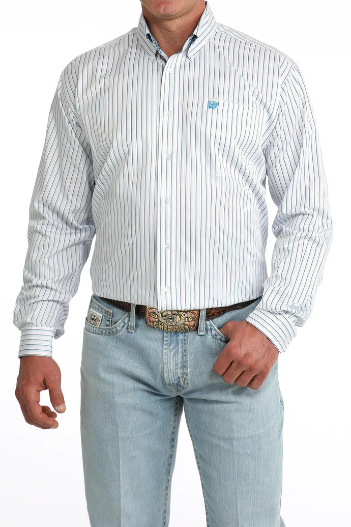 The Nightshift Long Sleeve Button Up by Cinch