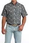 The Rockin' Rodeo Button Up T-Shirt by Cinch