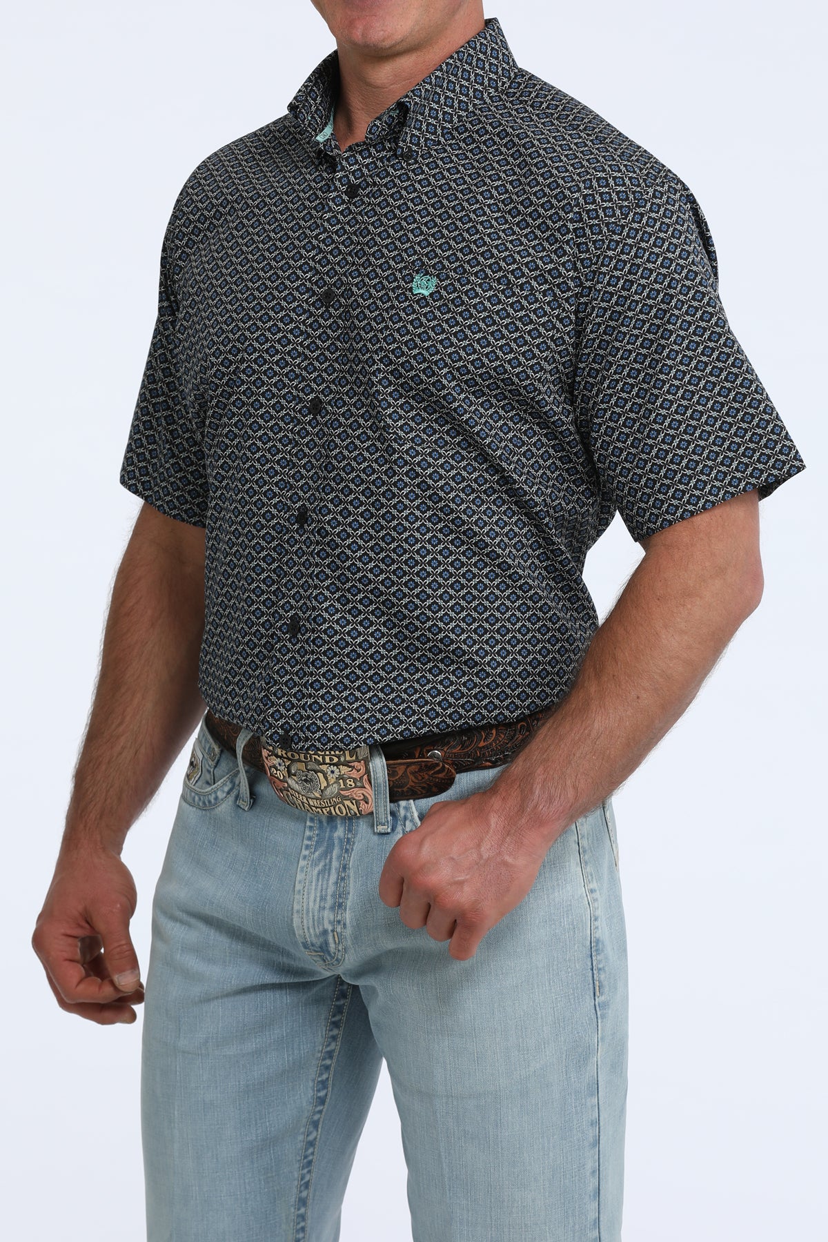 The Wild Gecko Button Up Shirt by Cinch