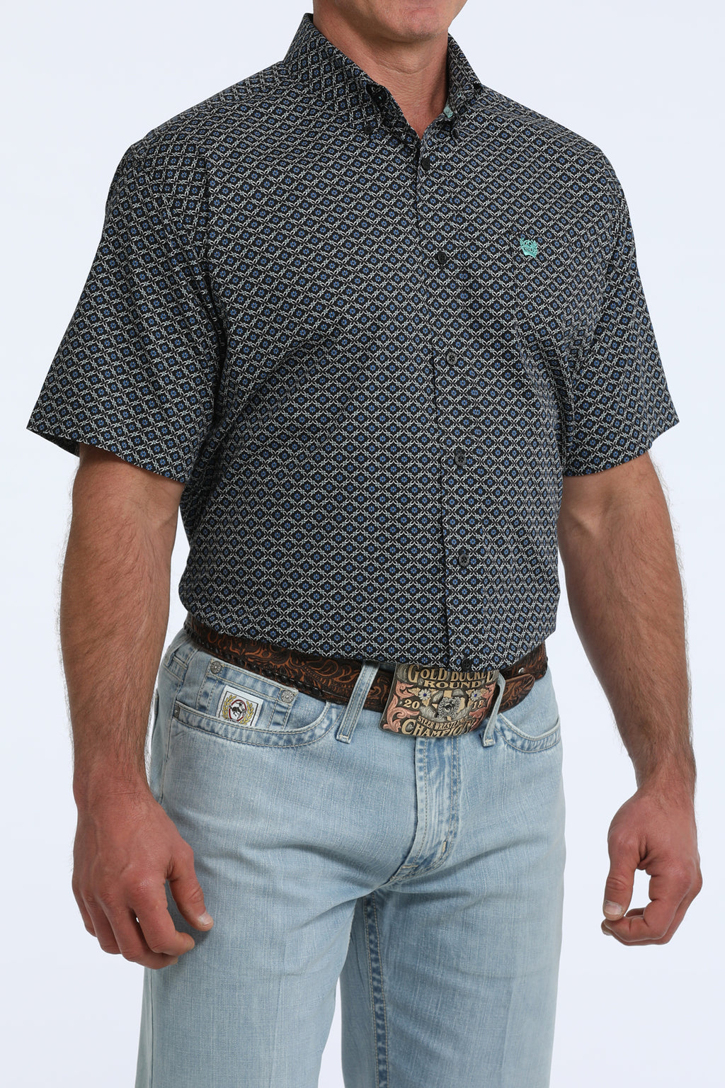 The Wild Gecko Button Up Shirt by Cinch