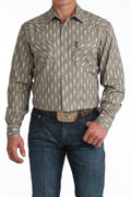 The Prairie Gold Pearl Snap Modern Fit Shirt by Cinch
