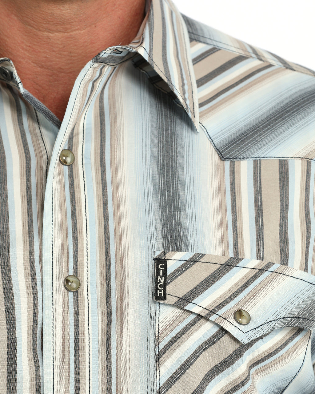 The Arlington Pearl Snap Modern Fit Shirt by Cinch
