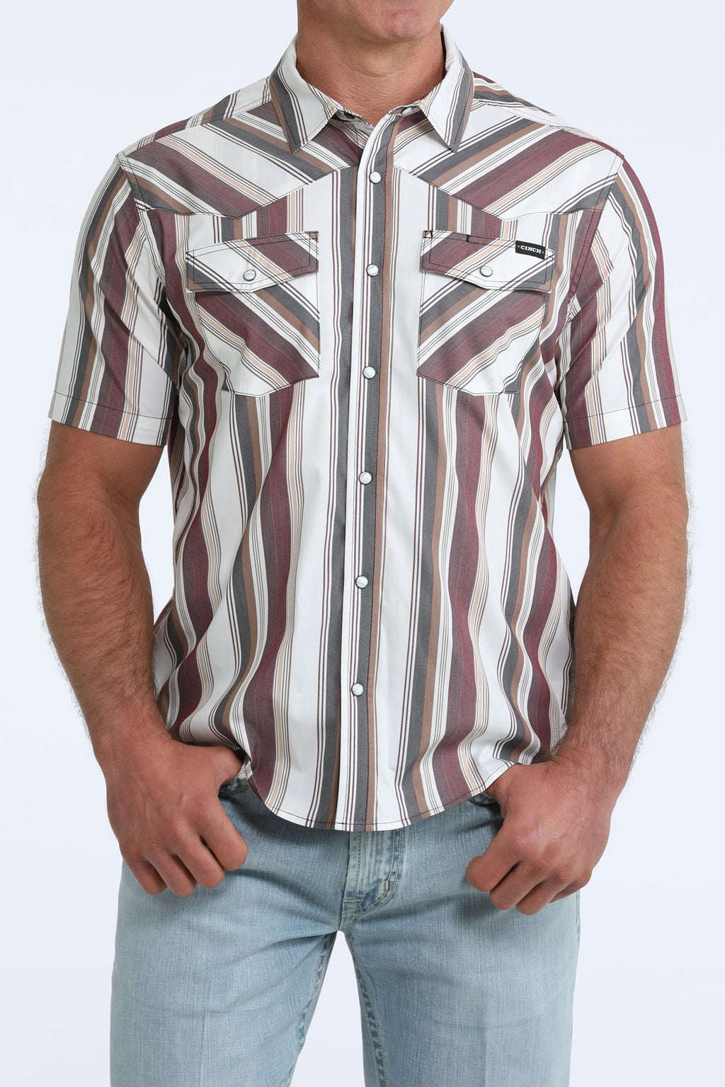 The Ricky Short Sleeve Pearl Snap by Cinch