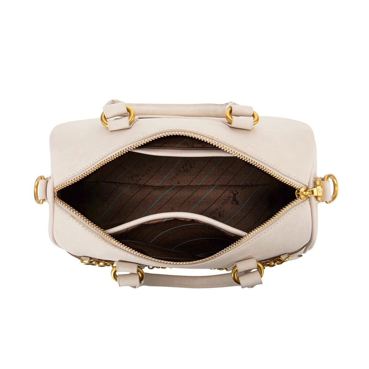 The Pony Pendant Purse in Cremello