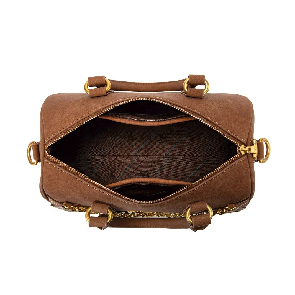 The Pony Pendant Purse in Chestnut