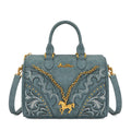 The Pony Pendant Purse in Blue Roan