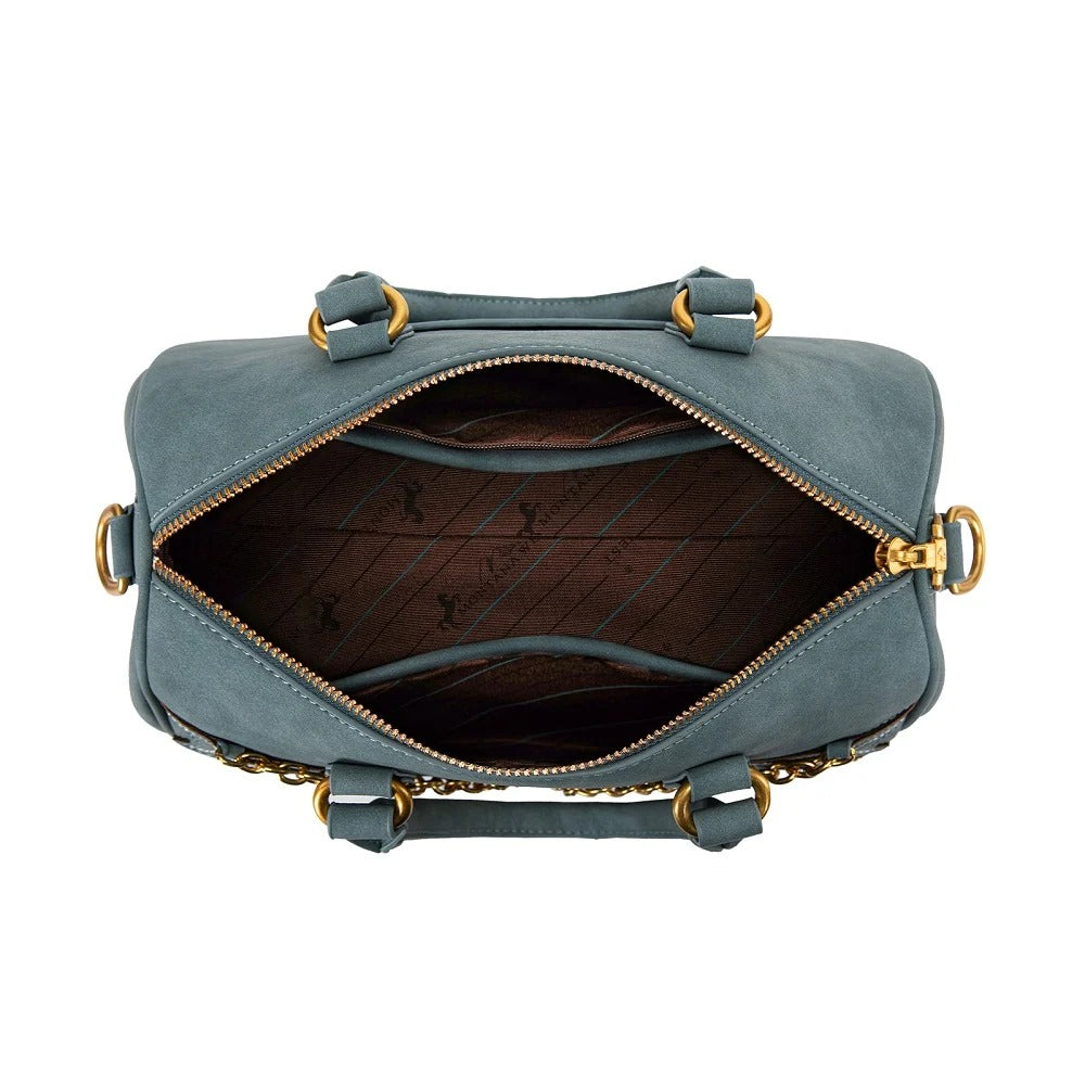 The Pony Pendant Purse in Blue Roan