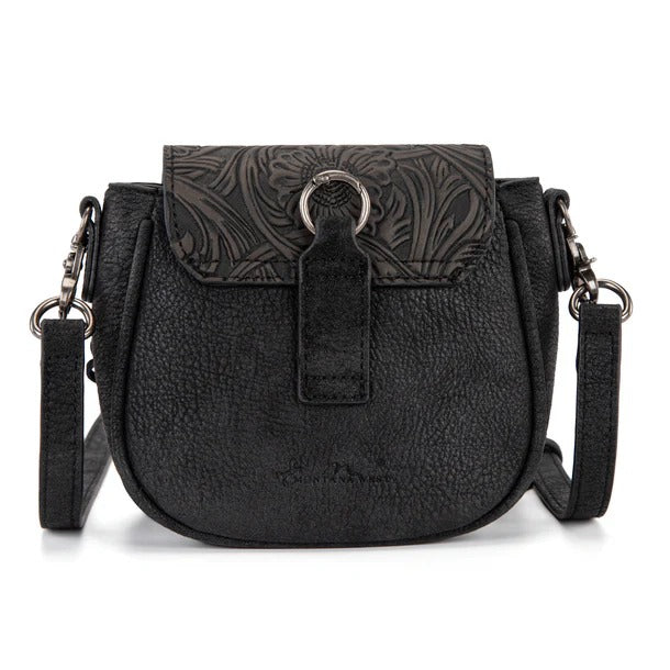 The Mini Black Beauty Concho Purse by Montana West