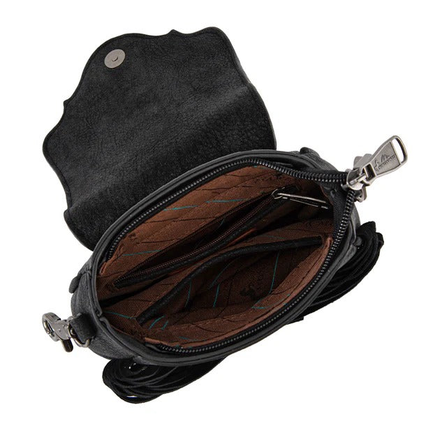 The Mini Black Beauty Concho Purse by Montana West