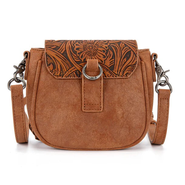 The Mini Chestnut Concho Purse by Montana West