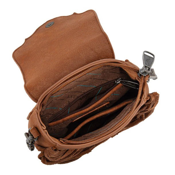 The Mini Chestnut Concho Purse by Montana West